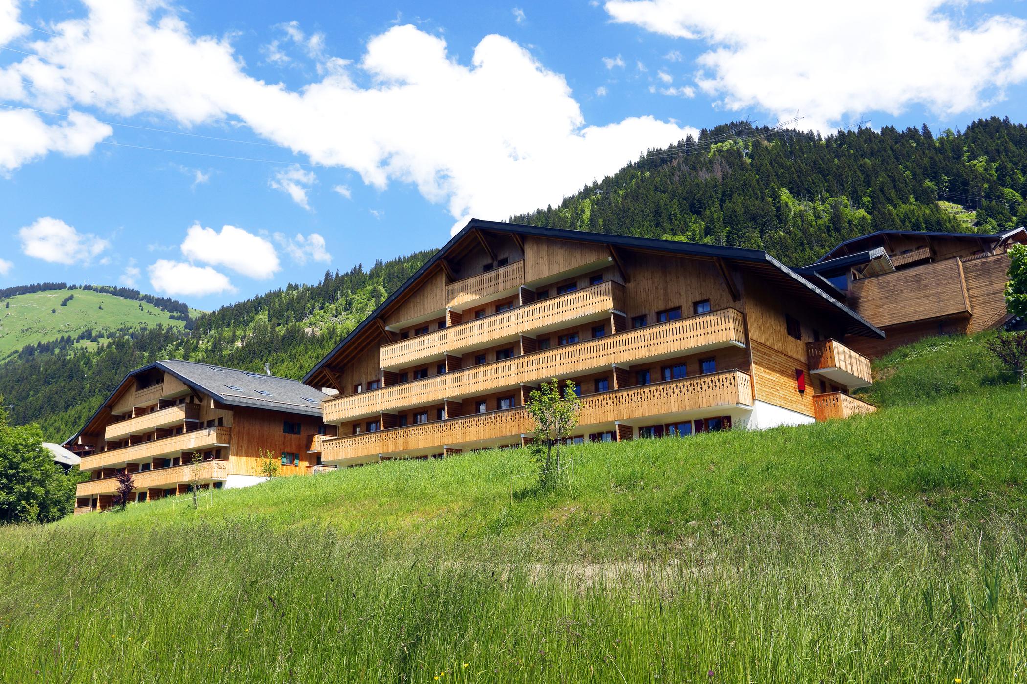 Residence Nemea Le Grand Lodge Châtel Eksteriør bilde
