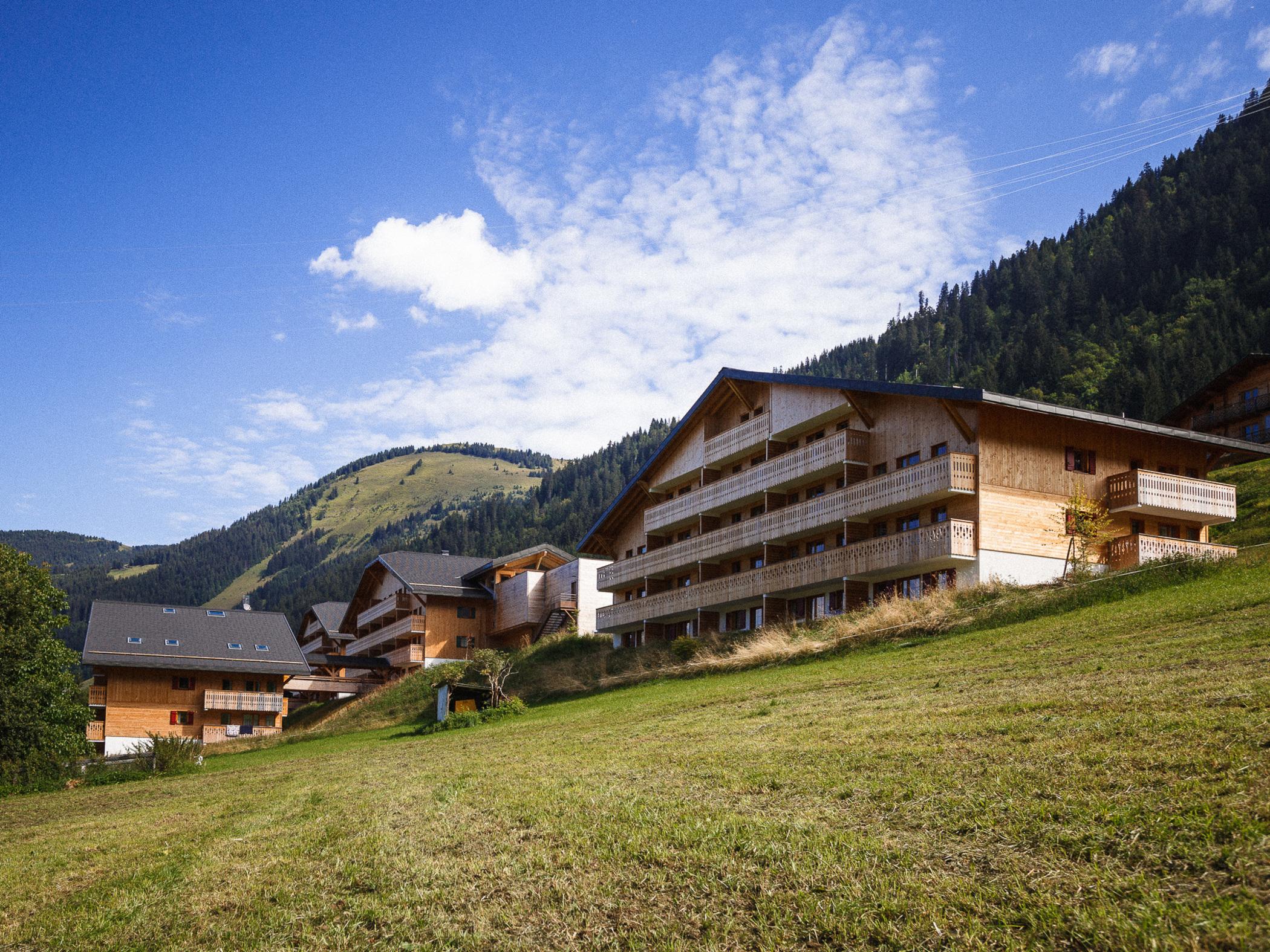 Residence Nemea Le Grand Lodge Châtel Eksteriør bilde