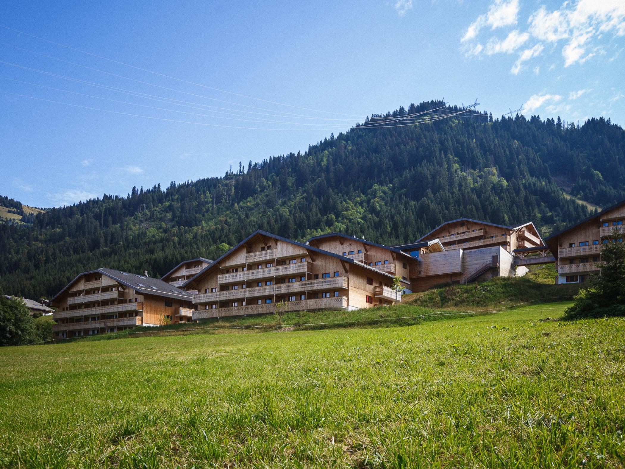 Residence Nemea Le Grand Lodge Châtel Eksteriør bilde