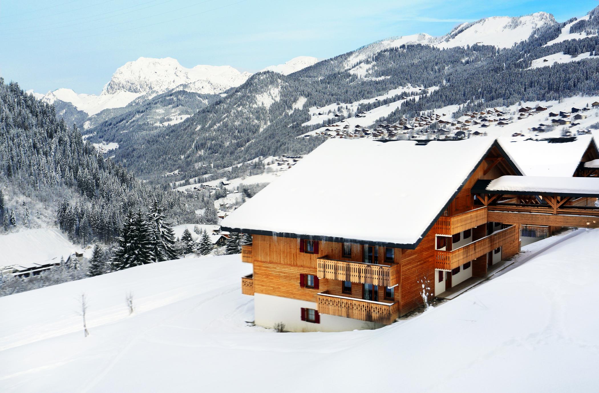 Residence Nemea Le Grand Lodge Châtel Eksteriør bilde