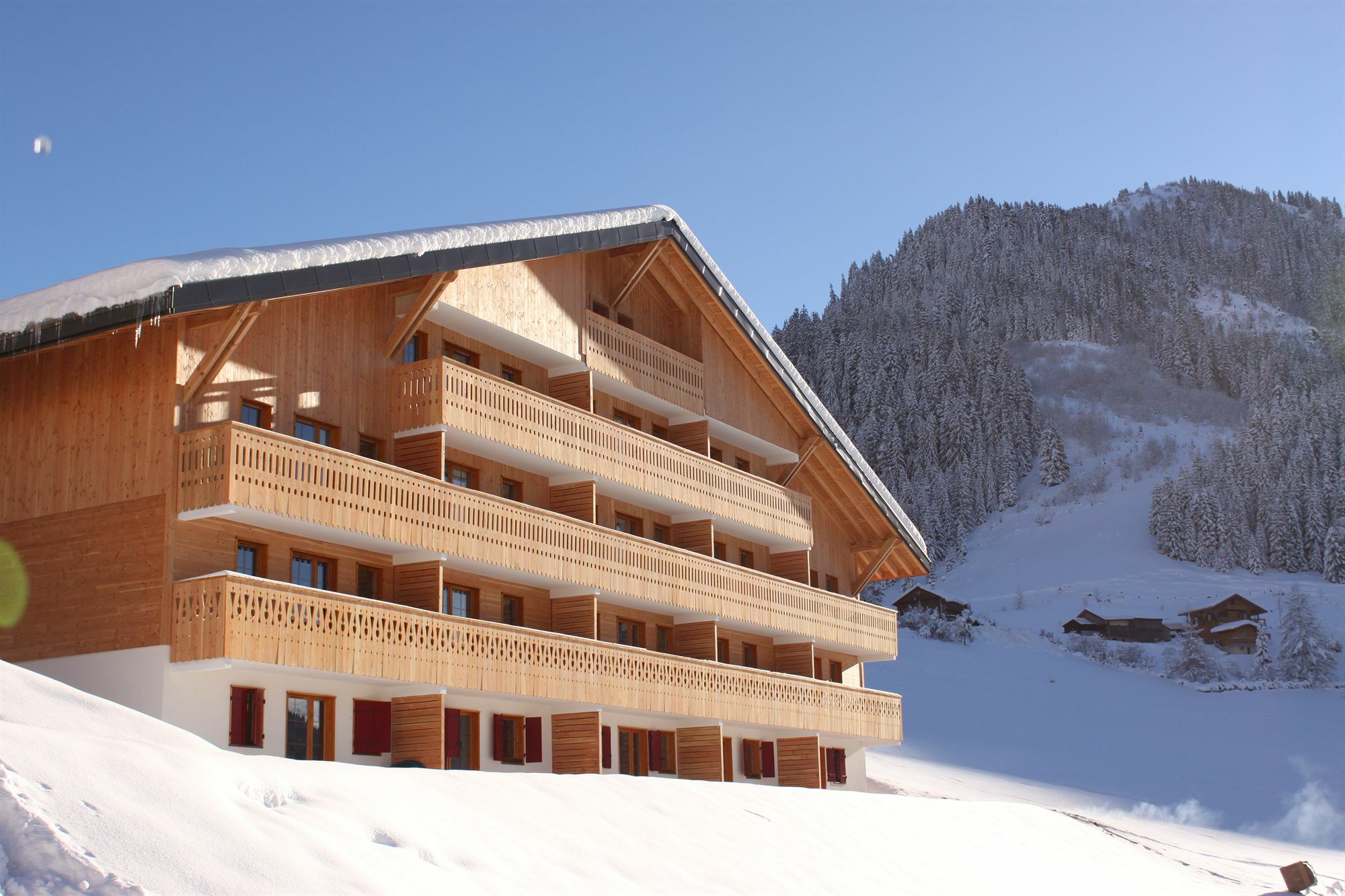 Residence Nemea Le Grand Lodge Châtel Eksteriør bilde